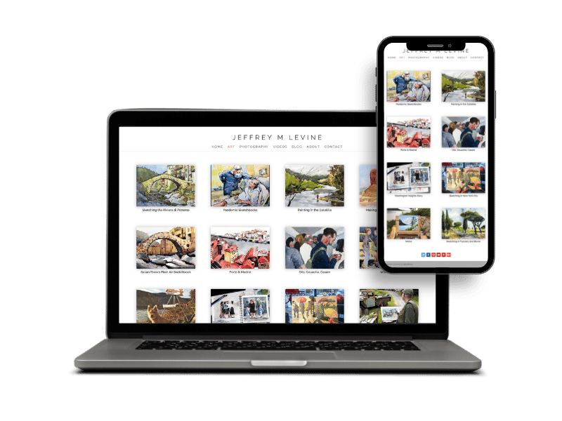 Levine Art Studio website
