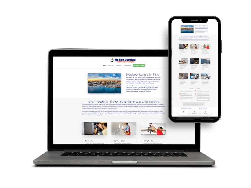 Mr Fix It Electrical website