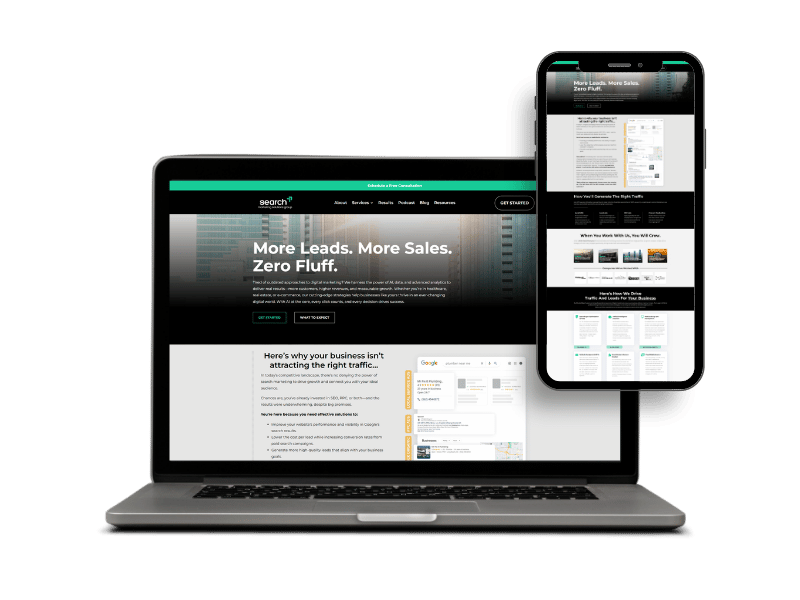 Search Marketing Solutions Group website