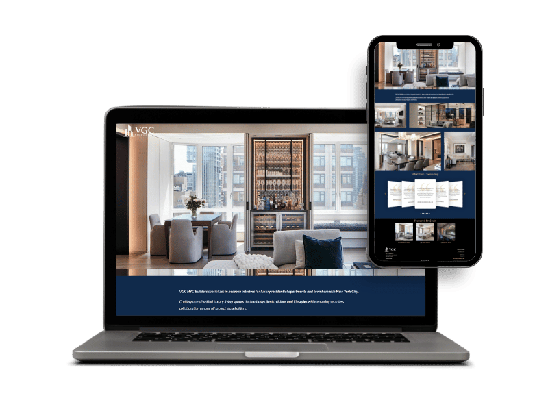 VGC NYC Builders website